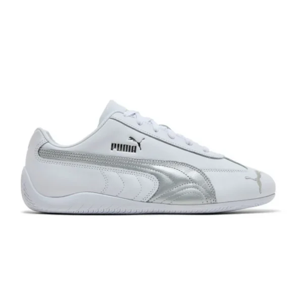 Puma Speedcat Leather White Silver