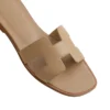Hermes Oran Sandal Beige\Lin