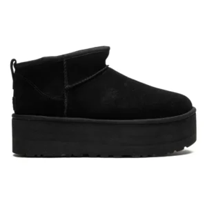UGG Classic Ultra Mini Platform Black- Chestnut