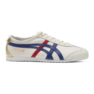 Onitsuka Tiger Mexico 66 White Dark Blue Red Gold