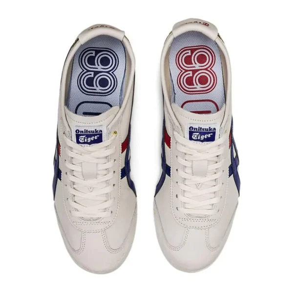 Onitsuka Tiger Mexico 66 White Dark Blue Red Gold
