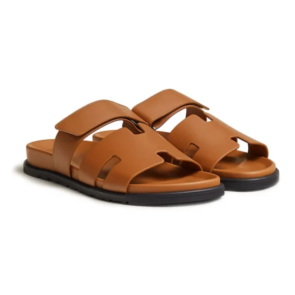Hermes Chypre Sandal Naturel Calfskin Leather