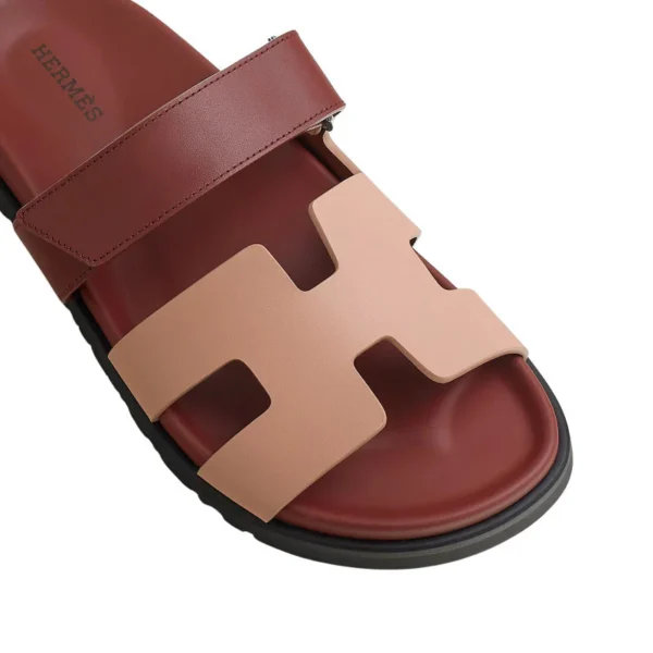 Hermes Chypre Sandal Beige\Perlino