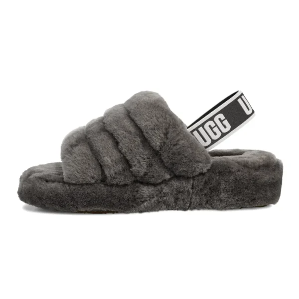 UGG Fluff Yeah Slide – Charcoal