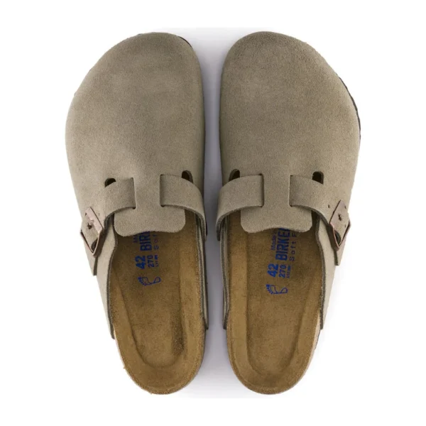 Birkenstock Boston BS Suede Taupe