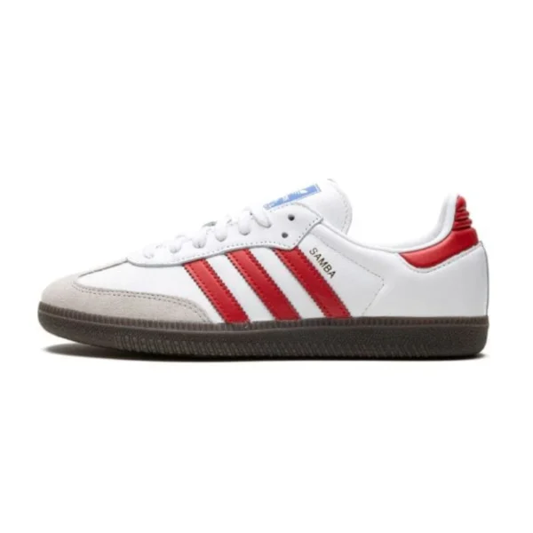 Adidas Samba OG – White Better Scarlet