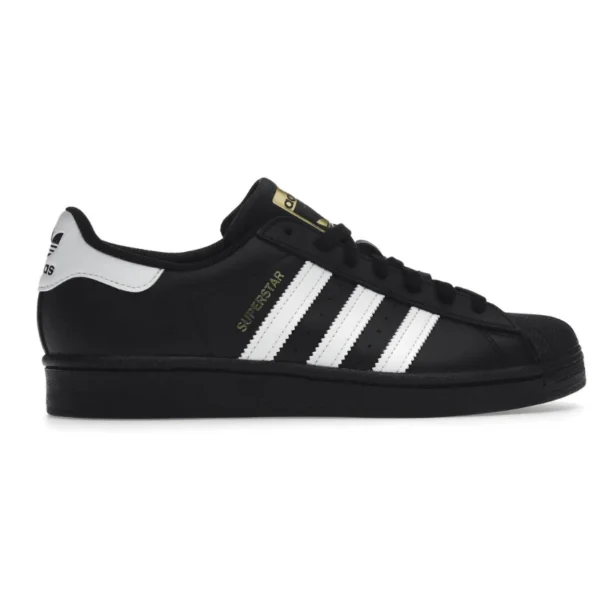 Adidas Superstar Core – Black Cloud White Gold