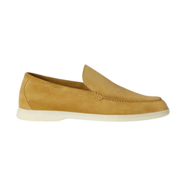 Loro Piana Summer Walk Loafer Dijon Mustard Yellow (DO6N)