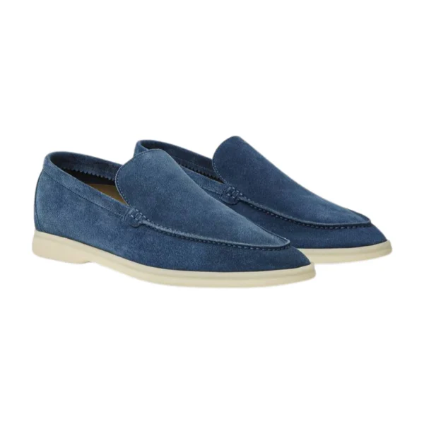 Loro Piana Summer Walk Loafer Black Figs (W1CQ)