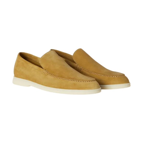 Loro Piana Summer Walk Loafer Dijon Mustard Yellow (DO6N)